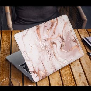 BRAND NEW Pink Marble Texture Laptop 13” Skin